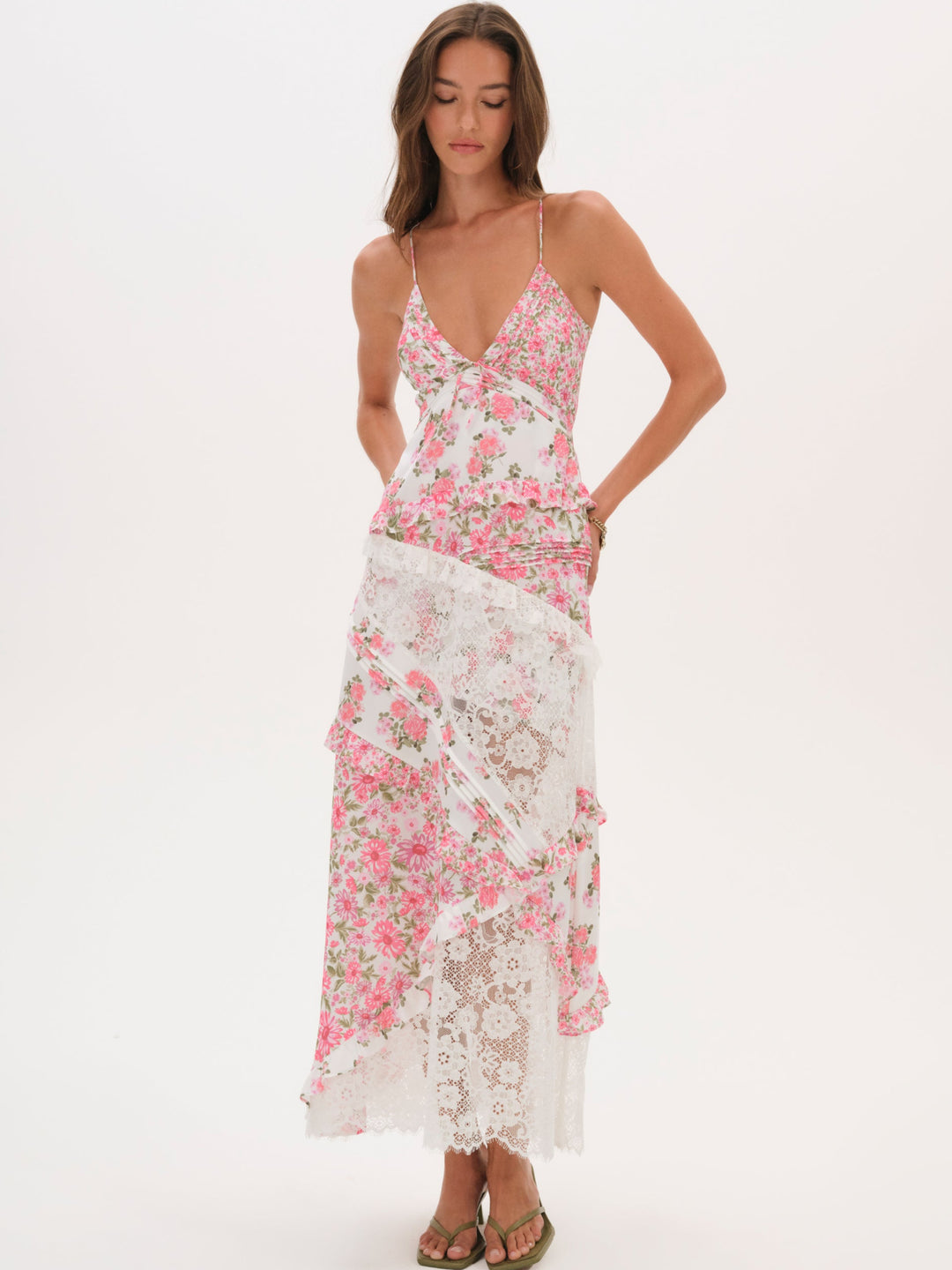 Rosalyn Maxi Dress - Pink | For Love and Lemons