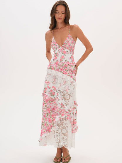Rosalyn Maxi Dress - Pink | For Love and Lemons