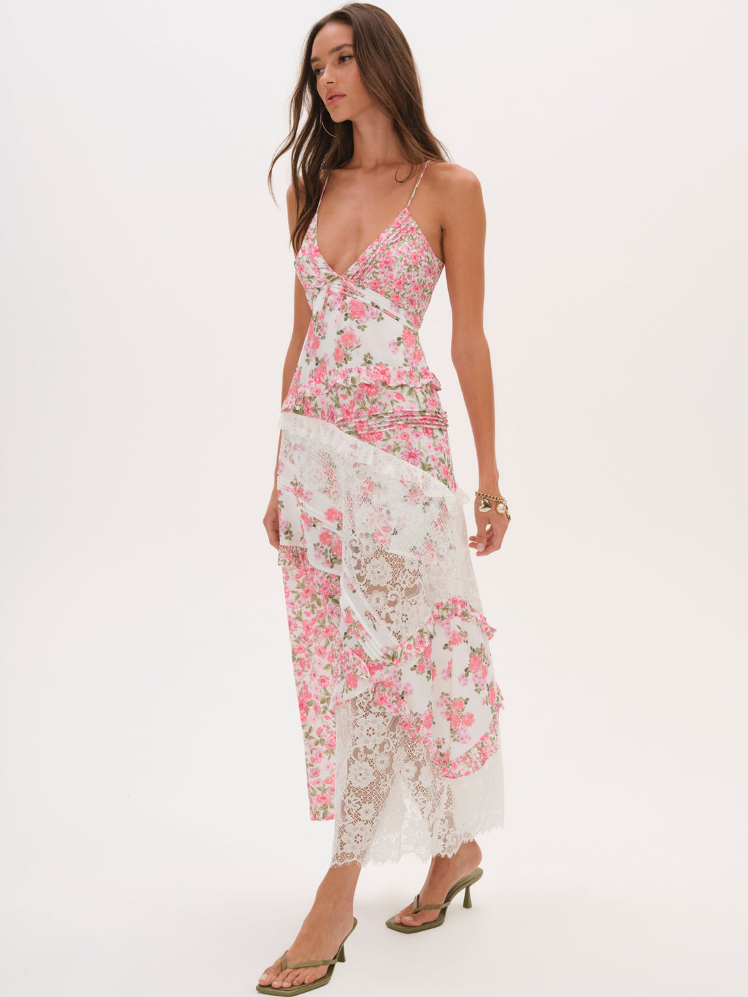 Rosalyn Maxi Dress - Pink | For Love and Lemons