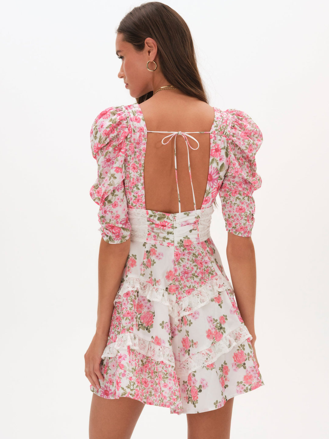 Rosalyn Mini Dress - Pink | For Love and Lemons