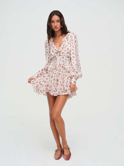 Jayleen Mini Dress - Pink | For Love and Lemons