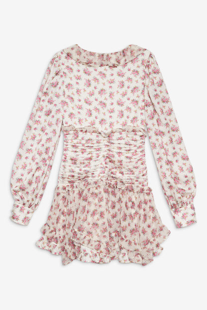 Jayleen Mini Dress - Pink | For Love and Lemons