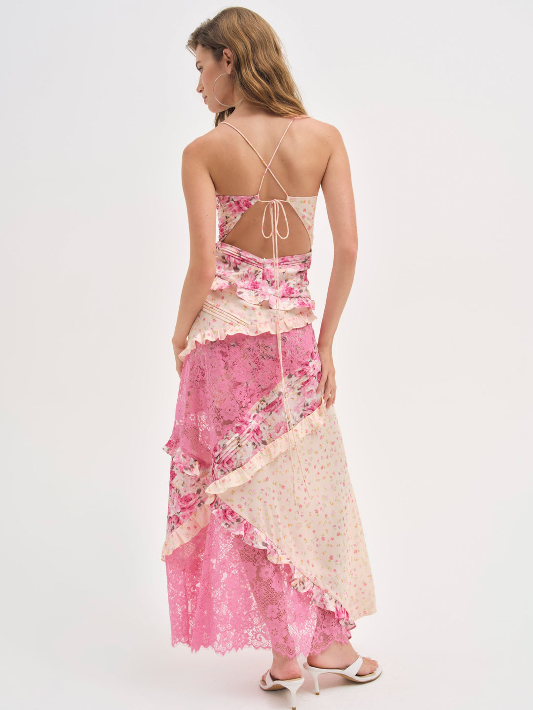 Rosalyn Maxi Dress - Coral | For Love and Lemons