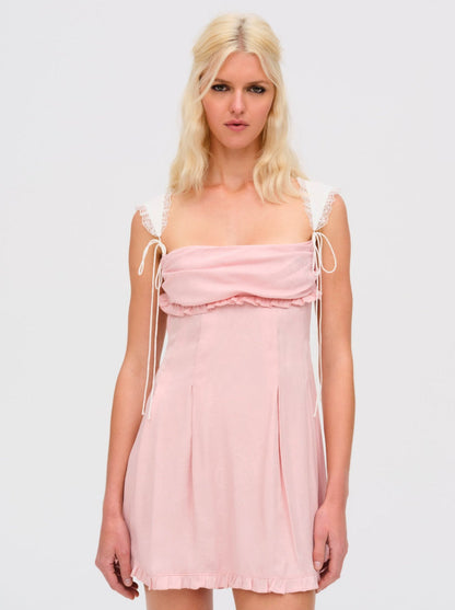 Holland Mini Dress - Pink | For Love and Lemons