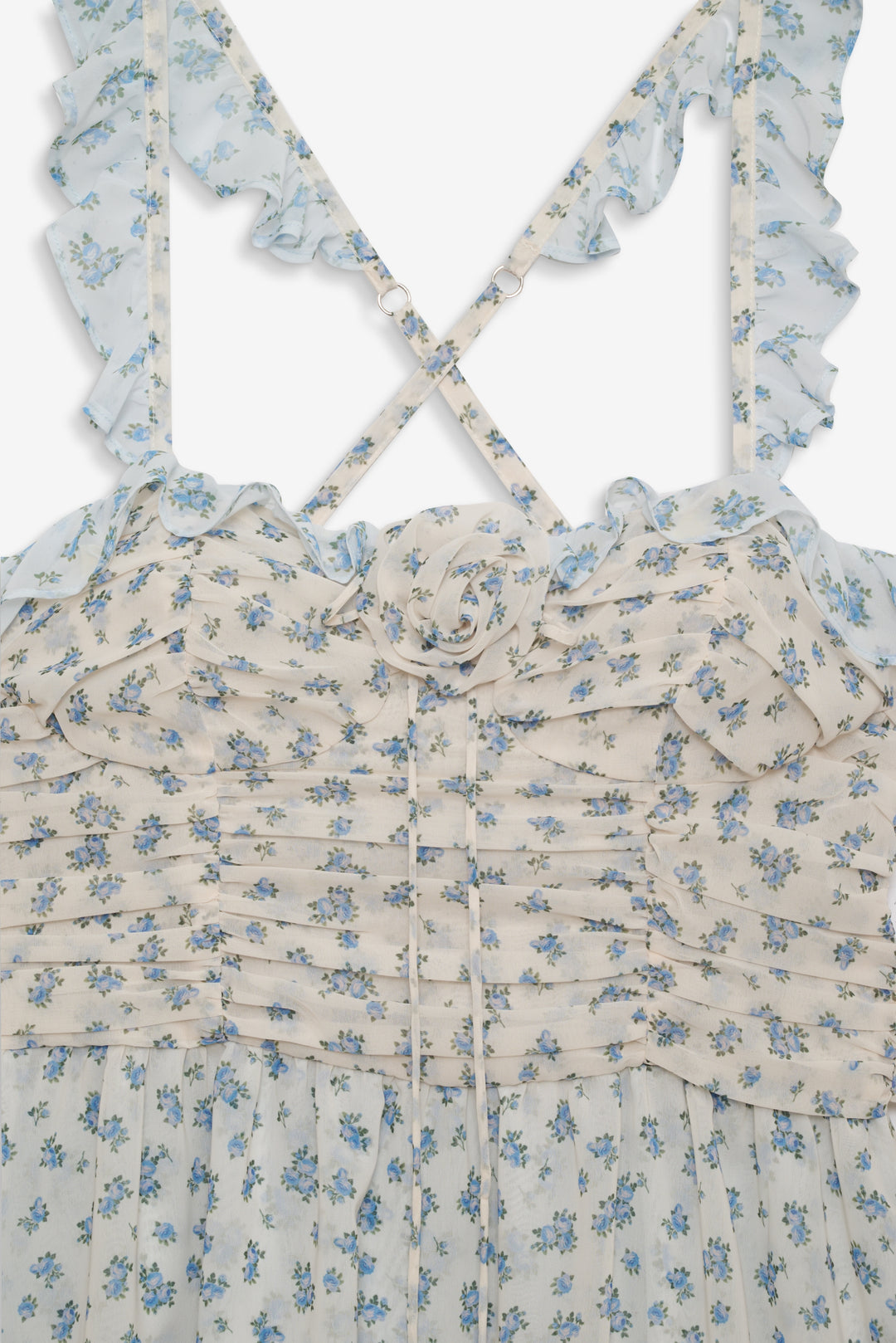 Chateau Mini Dress - Blue | For Love and Lemons