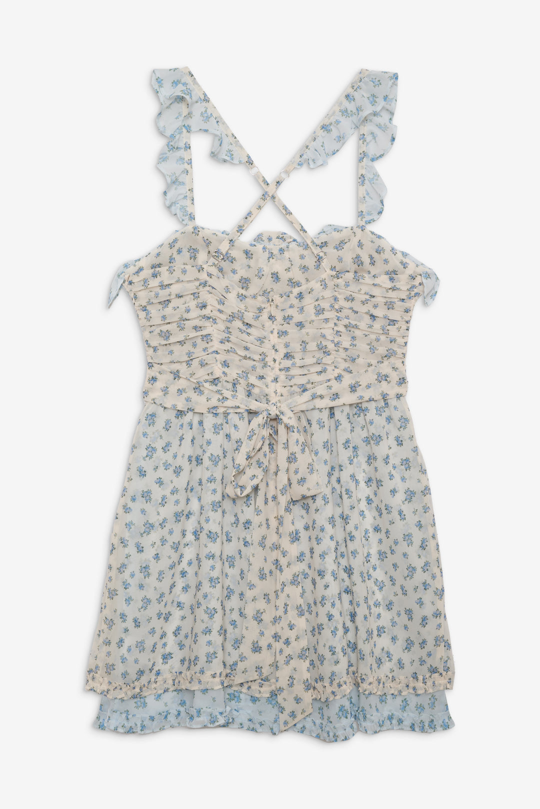 Chateau Mini Dress - Blue | For Love and Lemons