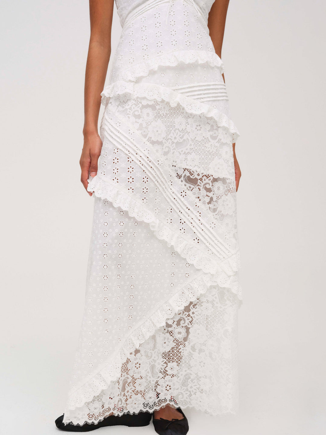 Rosalyn Maxi Dress - White | For Love and Lemons