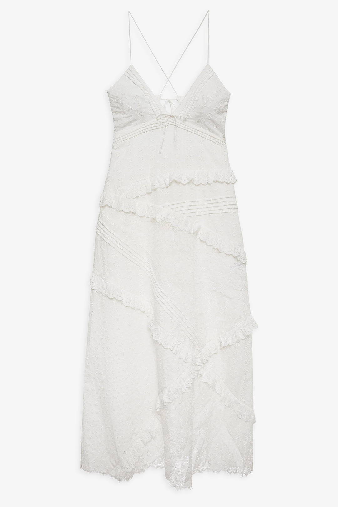 Rosalyn Maxi Dress - White | For Love and Lemons