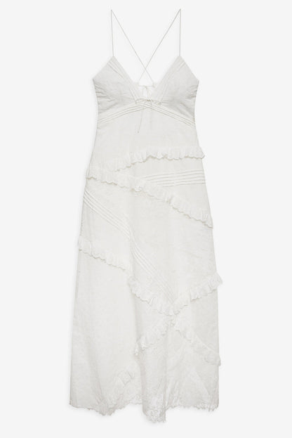 Rosalyn Maxi Dress - White | For Love and Lemons