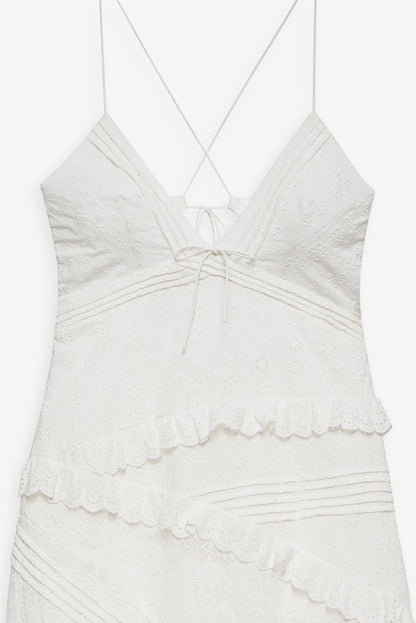 Rosalyn Maxi Dress - White | For Love and Lemons