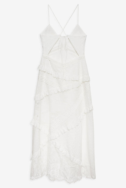 Rosalyn Maxi Dress - White | For Love and Lemons