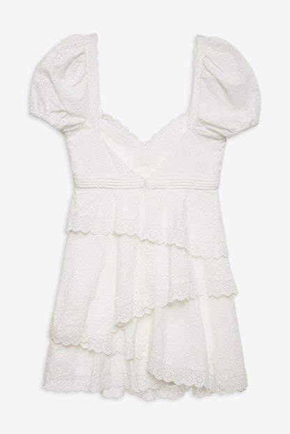 Rosalyn Mini Dress - White | For Love and Lemons