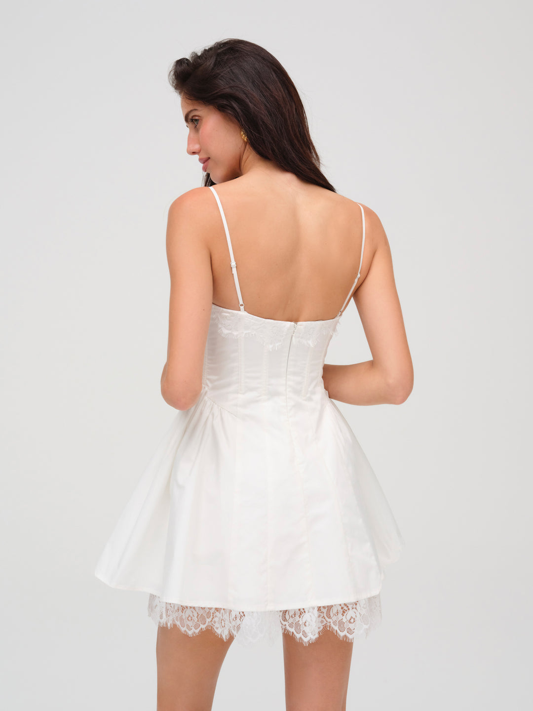 Shae Mini Dress - White | For Love and Lemons