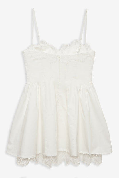 Shae Mini Dress - White | For Love and Lemons