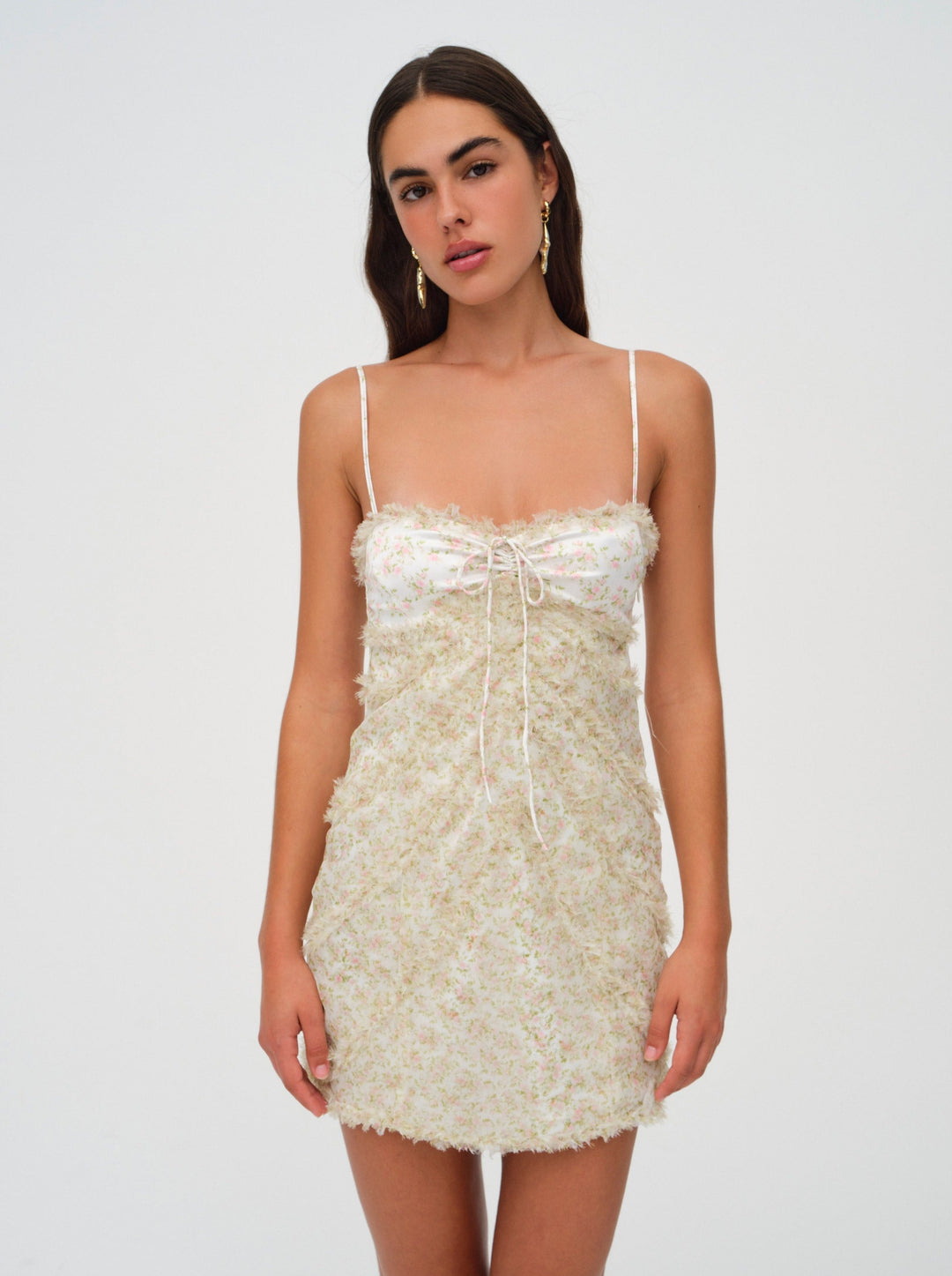 Chania Mini Dress - Yellow | For Love and Lemons