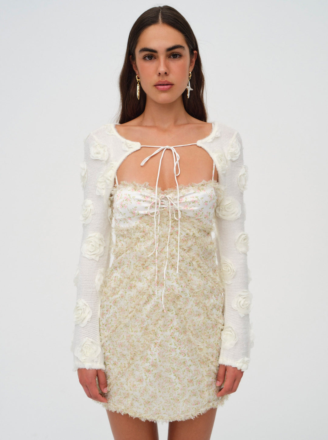 Chania Mini Dress - Yellow | For Love and Lemons