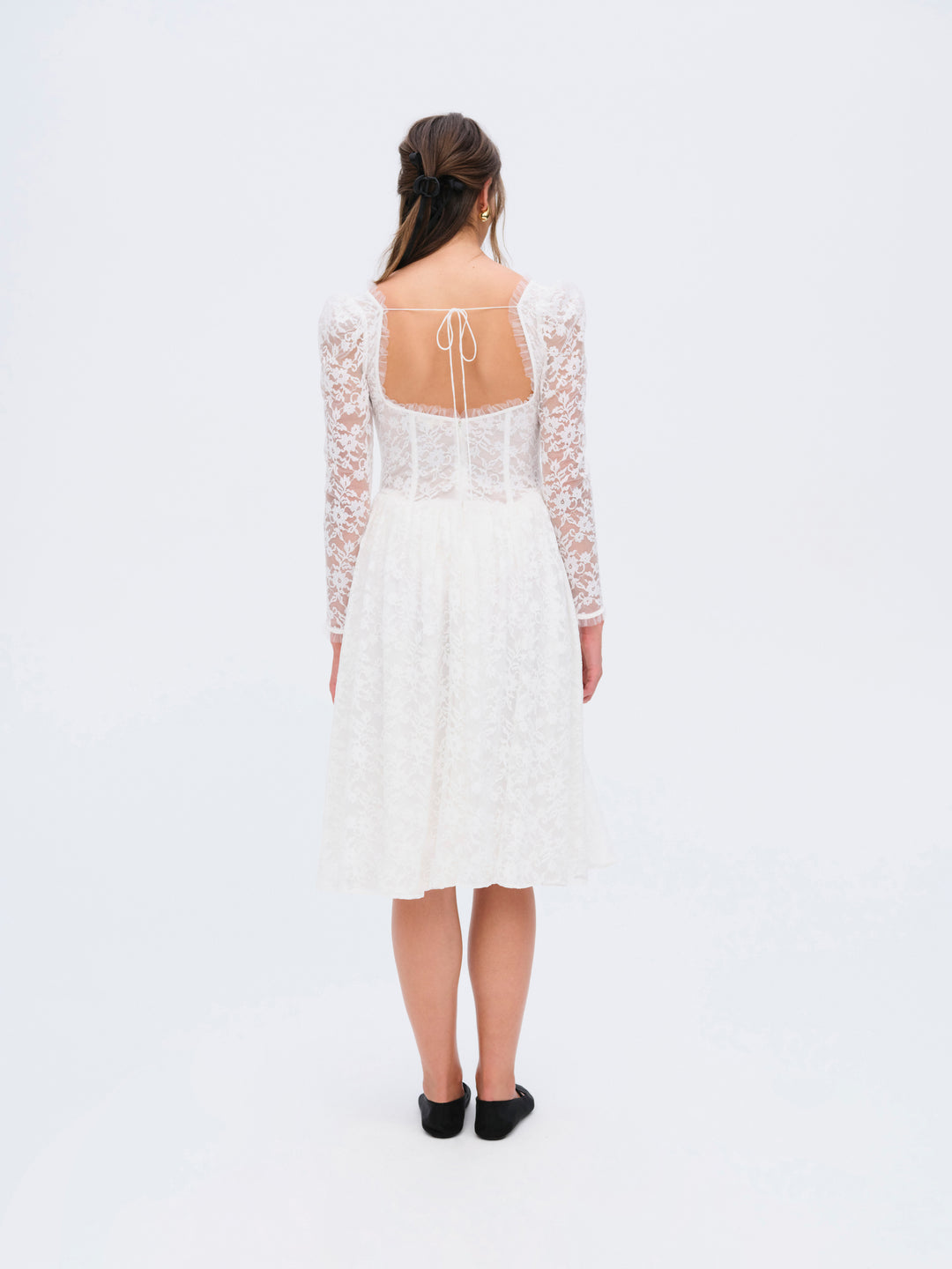 Camdyn Midi Dress - White | For Love and Lemons