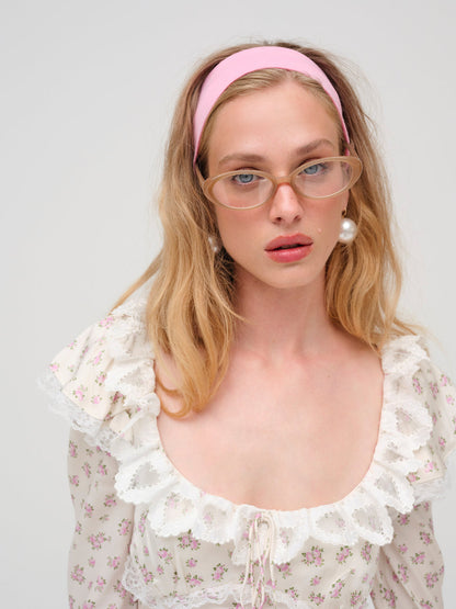 Pastel Fields Midi Dress - Cream | For Love and Lemons