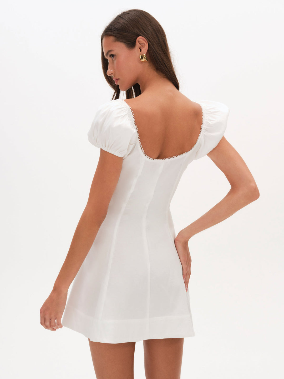 Zuri Mini Dress - Cream | For Love and Lemons