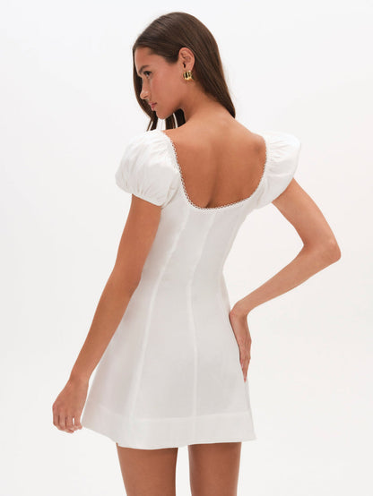 Zuri Mini Dress - Cream | For Love and Lemons