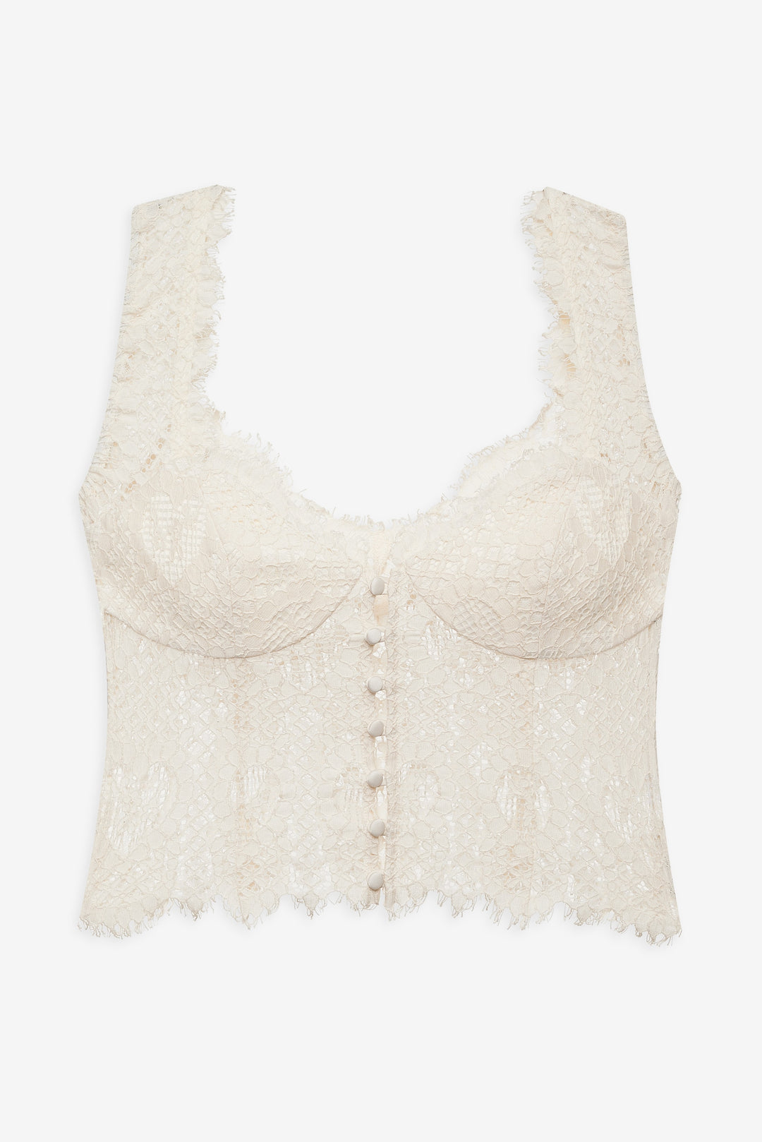 Waverly Lace Top - Cream | For Love and Lemons
