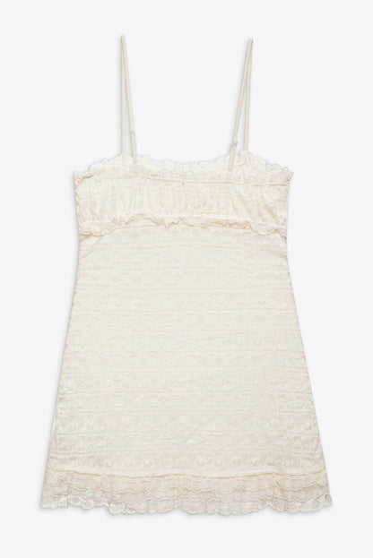 Reba Slip Dress - White | For Love and Lemons