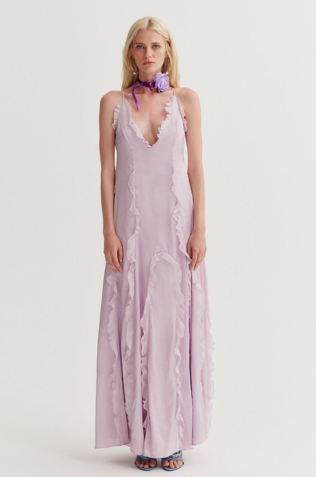 Britney Gown - Lilac | For Love and Lemons