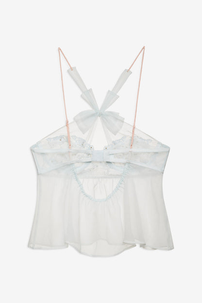 Winter Roses Top - Blue | For Love and Lemons
