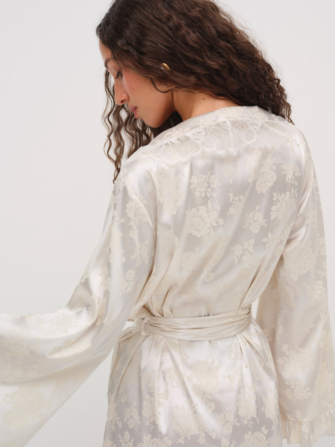 Audrey Robe - Cream | For Love and Lemons