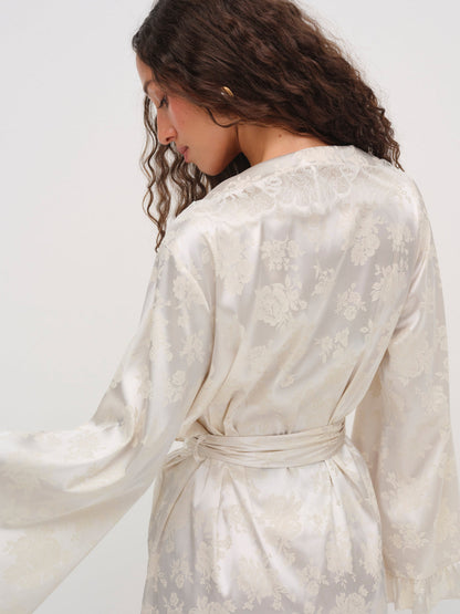 Audrey Robe - Cream | For Love and Lemons