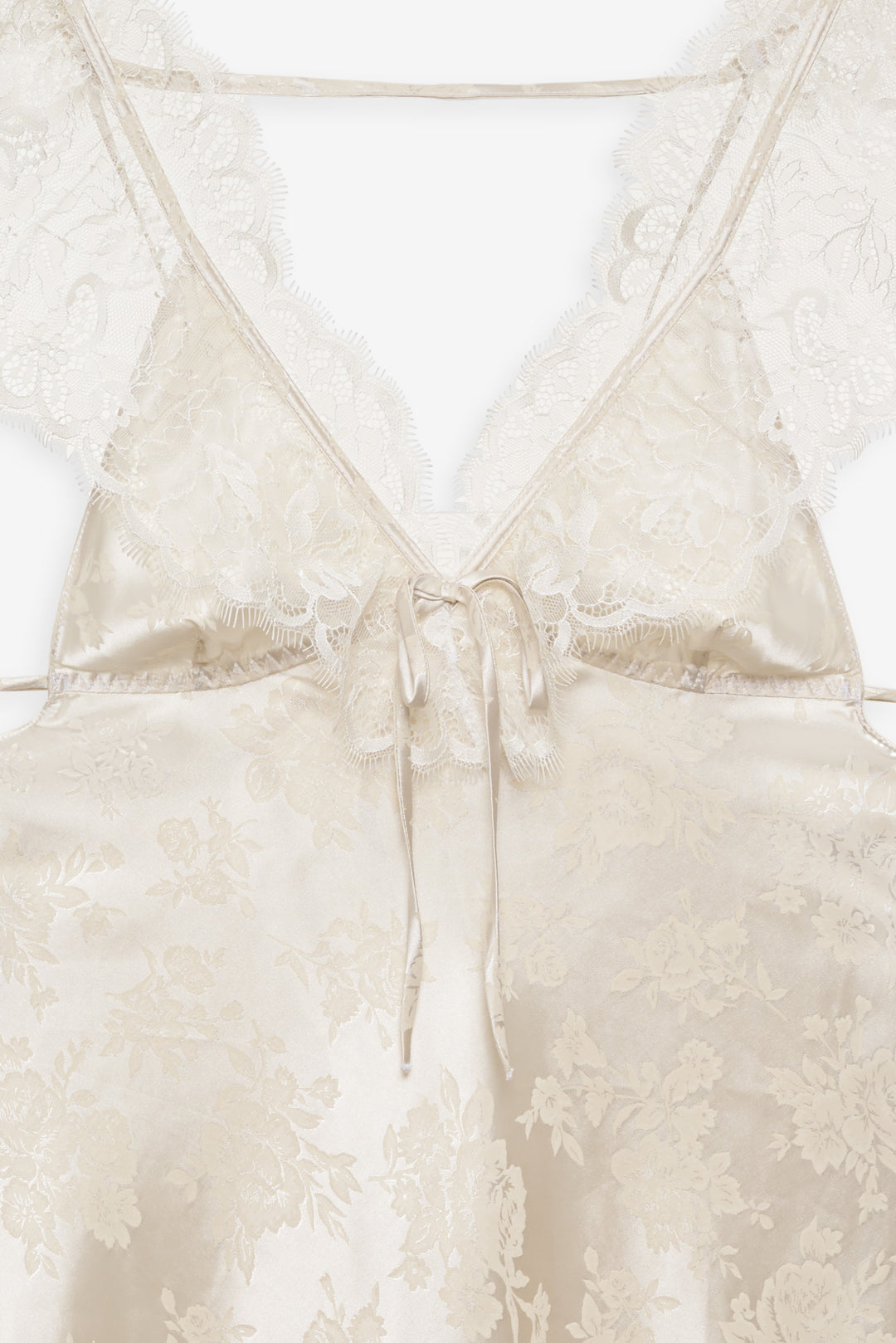 Audrey Mini Slip Dress - Cream | For Love and Lemons