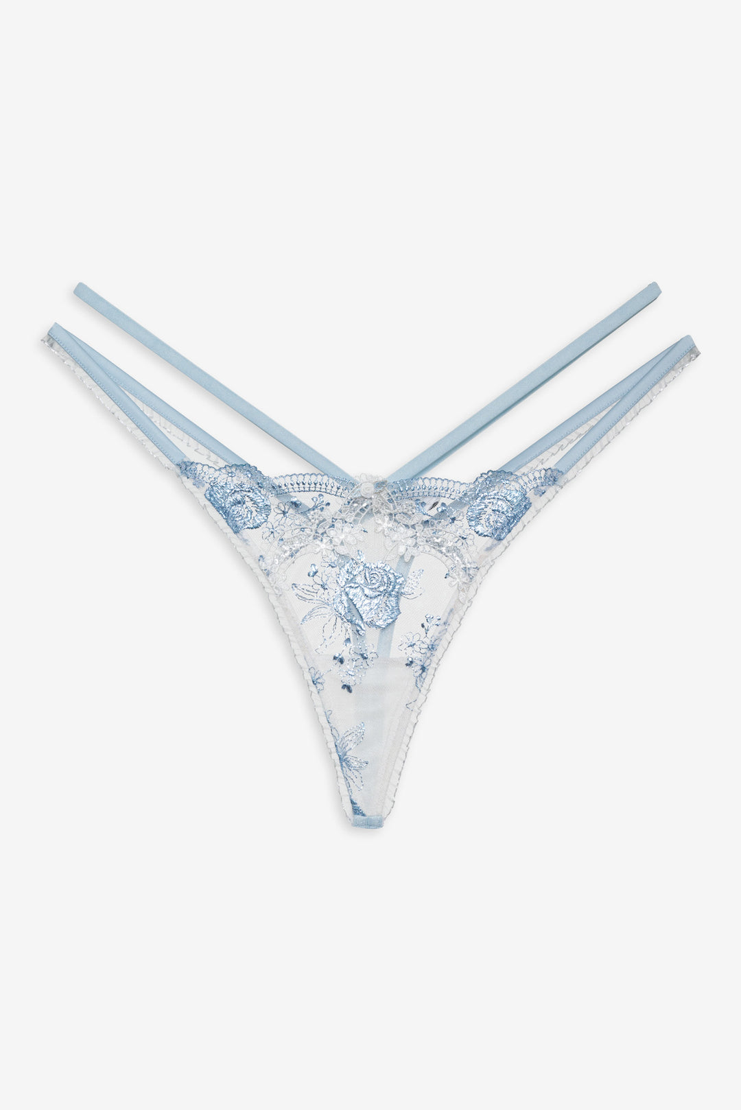 Zoeva Thong Panty - Blue | For Love and Lemons