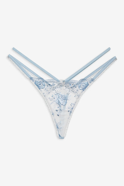 Zoeva Thong Panty - Blue | For Love and Lemons