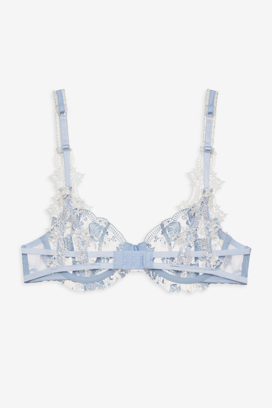 Zoeva Underwire Bra - Blue | For Love and Lemons