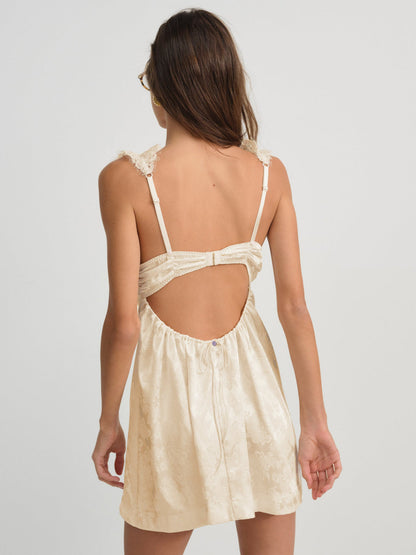 Victoria Slip Dress - Cream | For Love and Lemons