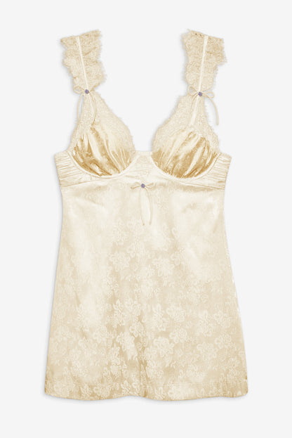 Victoria Slip Dress - Cream | For Love and Lemons