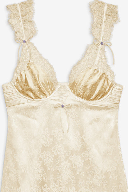 Victoria Slip Dress - Cream | For Love and Lemons