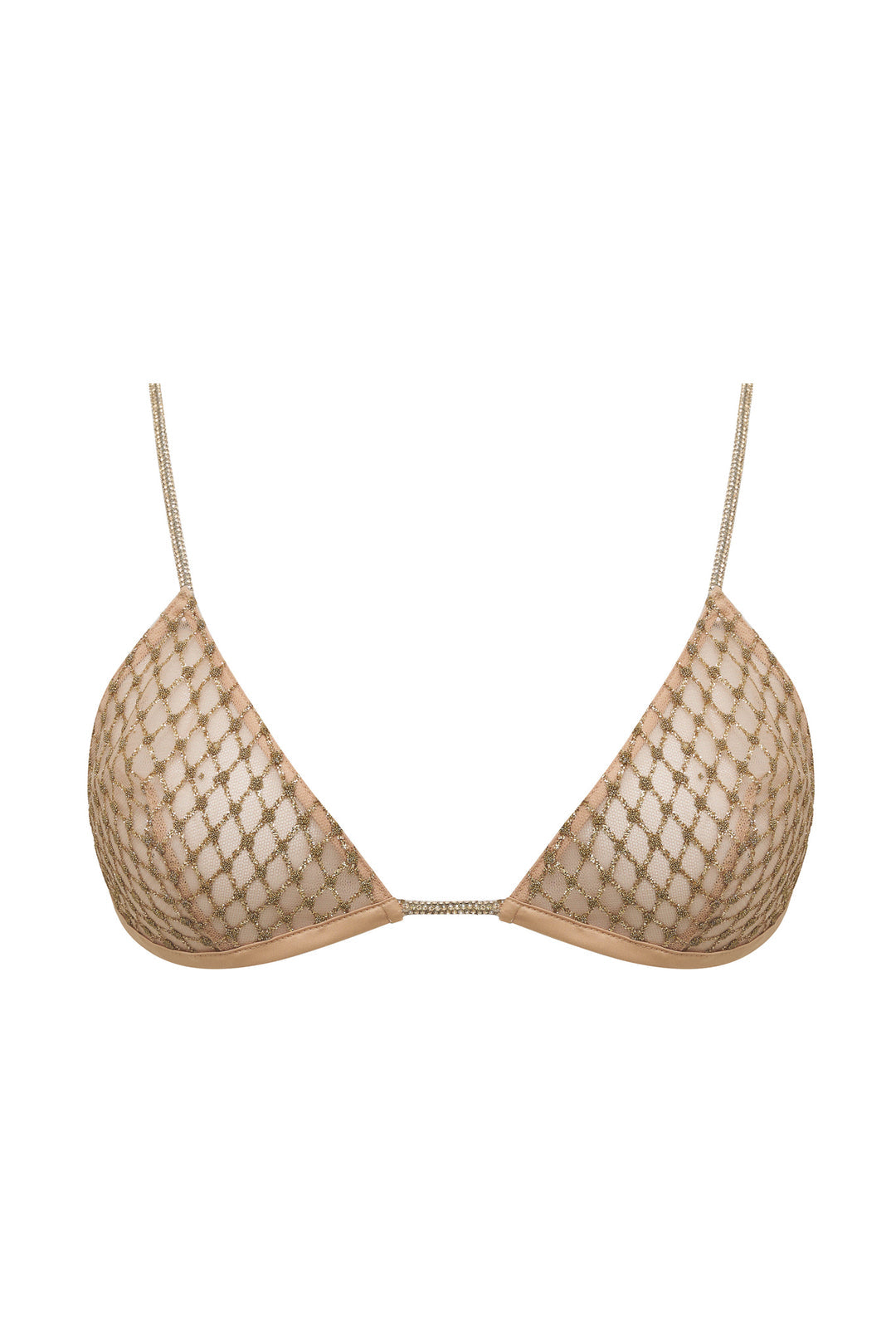 Glitter Bralette - Gold | For Love and Lemons