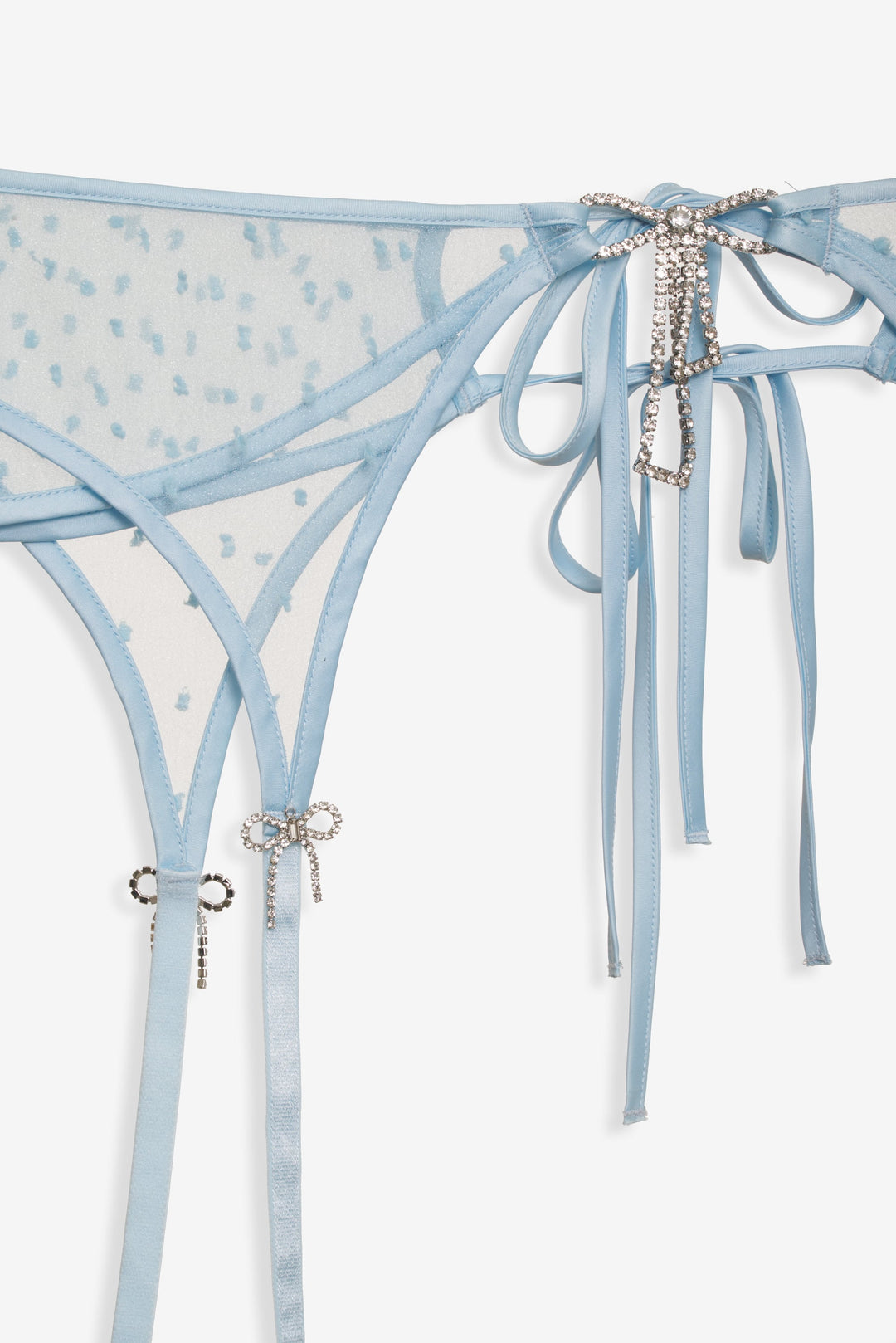 Izzy Garter - Blue | For Love and Lemons