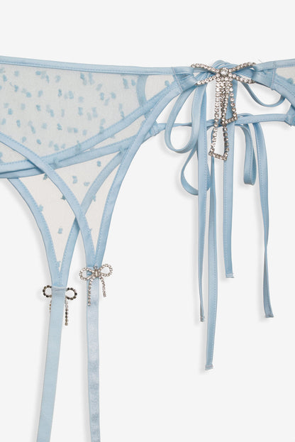 Izzy Garter - Blue | For Love and Lemons