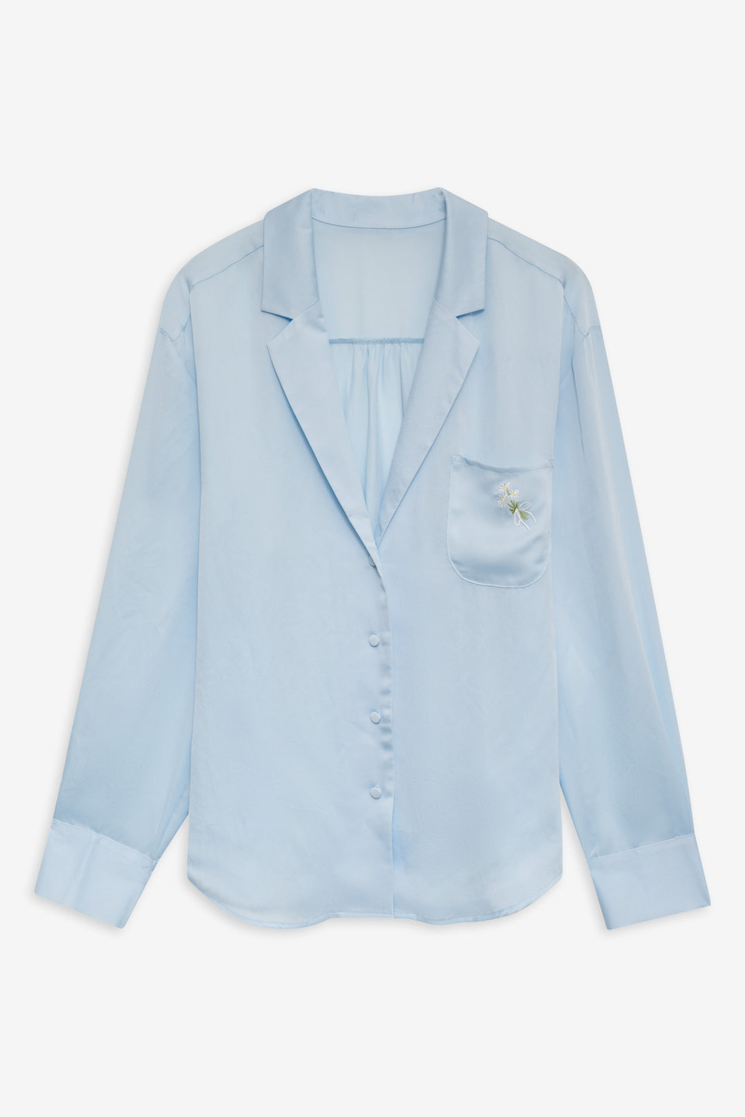 Everyday Pajama Top - Blue | For Love and Lemons