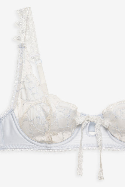 Pure Heart Underwire Bra - White | For Love and Lemons