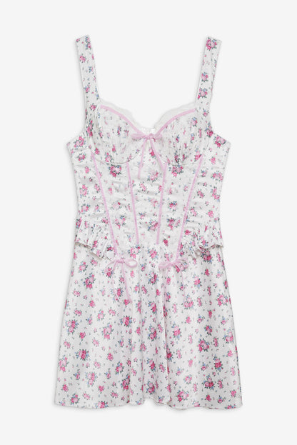 Thats Amore Slip Dress - White | For Love and Lemons