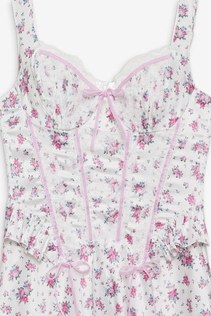 Thats Amore Slip Dress - White | For Love and Lemons