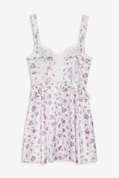 Thats Amore Slip Dress - White | For Love and Lemons