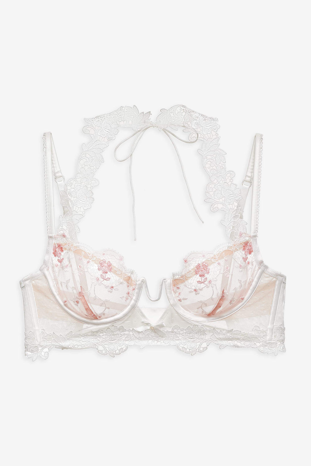 Le Fleur Underwire Bra - Peach | For Love and Lemons