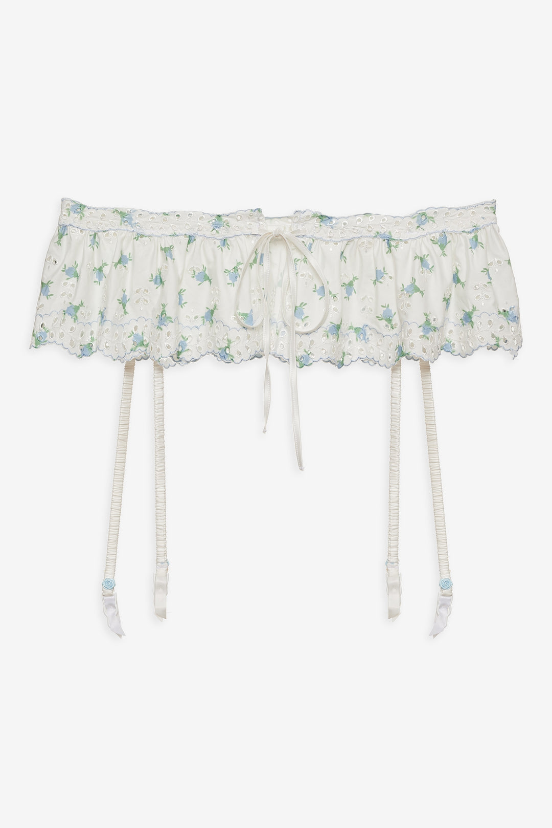Budding Blossom Garter Belt - White | For Love and Lemons