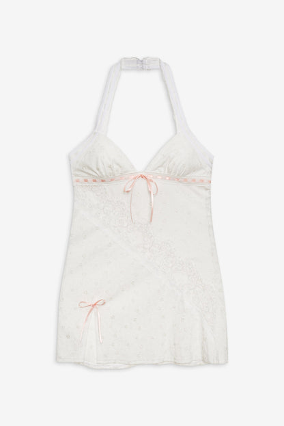 Summer Swirl Eyelet Slip Dress - White | For Love and Lemons