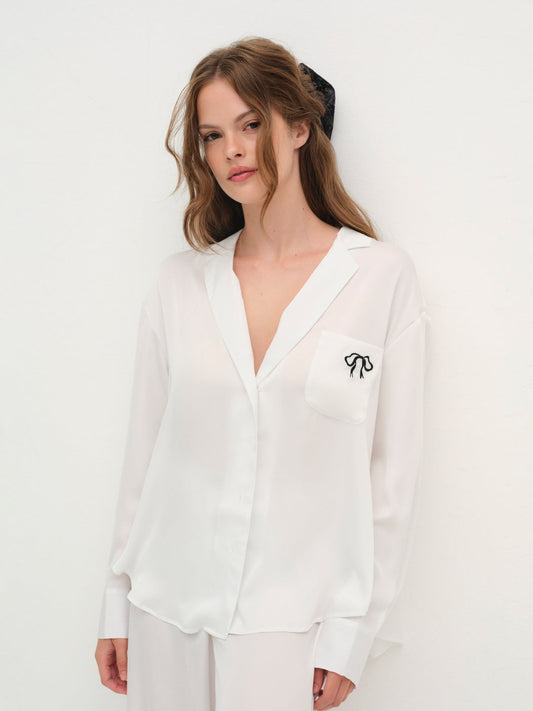 Everyday PJ Top - White | For Love and Lemons