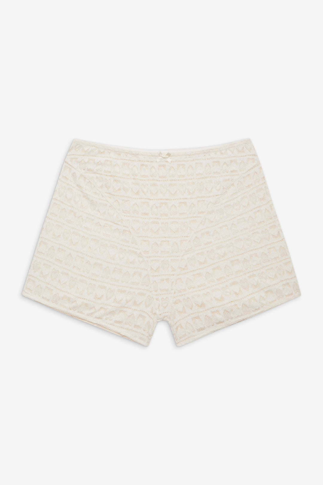 Reba Sleep Boyshort - White | For Love and Lemons